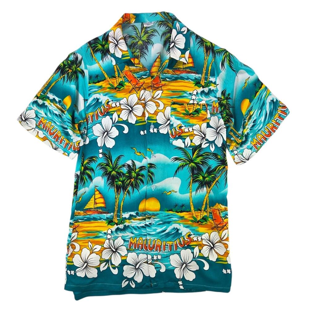 You Seen | Colorful Mauritius Tropical Shirt  | Size Medium
